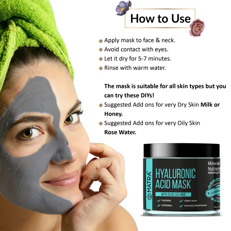 Dead Sea Mud Mask Matra Skin Care Essentials AntiAcne Face Mask