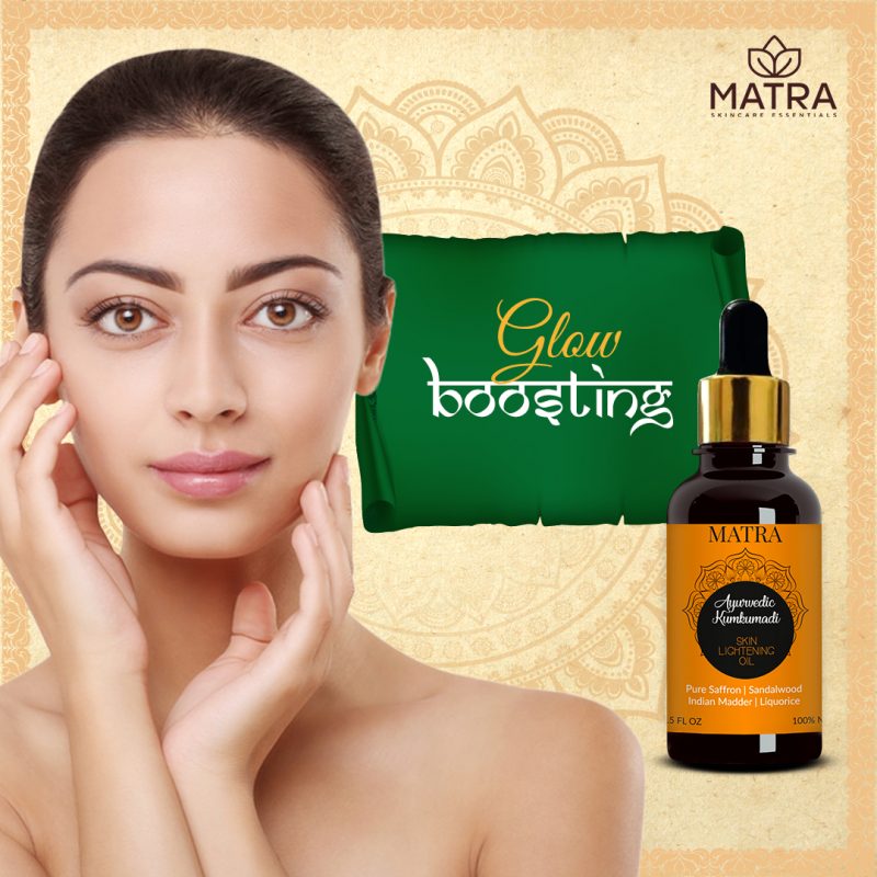 Matra Ayurvedic Kumkumadi Skin Lightening Oil Natural Skin Lightening