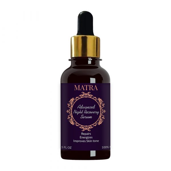 Matra Advanced Night Recovery Serum for skin repair, energizing, improving skin tone