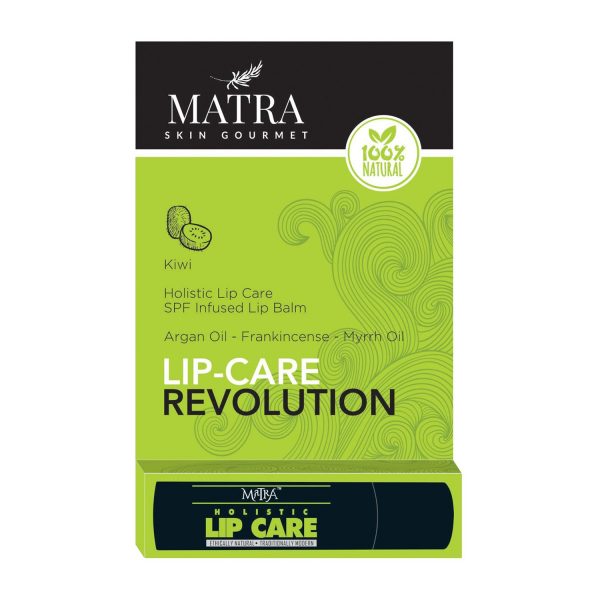 Matra Natural Lip Balm, Kiwi For Dry, Chapped, Cracked Lips