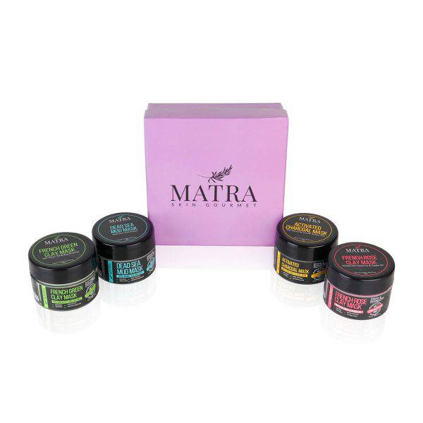 Matra Naturals Alluring Face Masks Combo Pack of 4