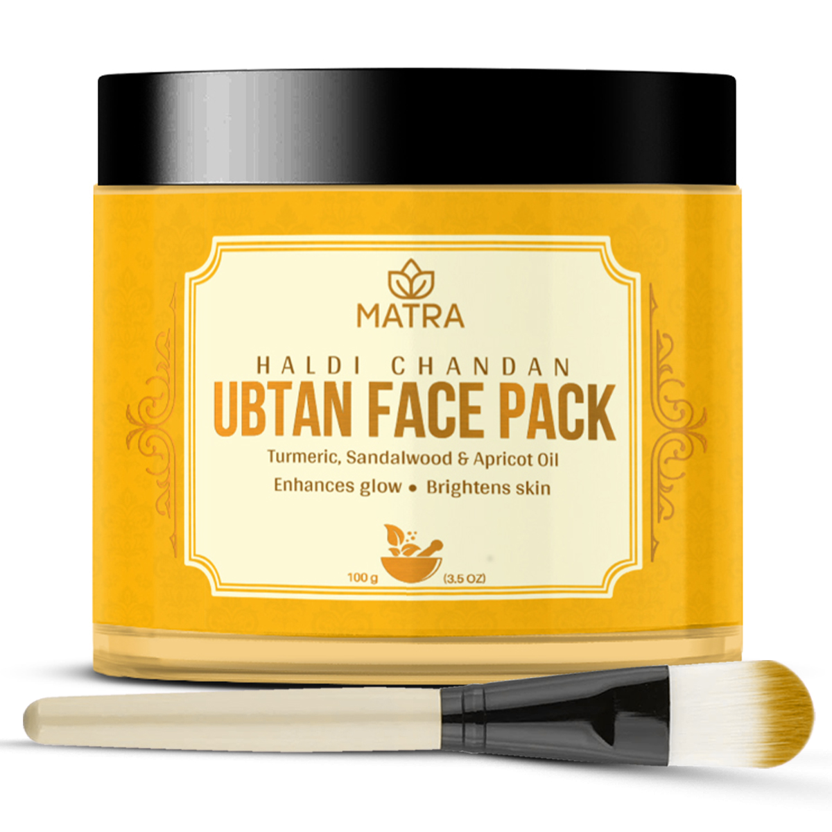 Matra Haldi Chandan Ubtan Face Pack – Ayurvedic Face Mask for Skin