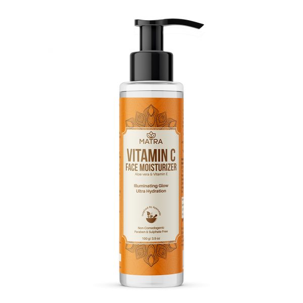 Vitamin C Moisturizer Cream - Matra Daily Use Vitamin C Moisturizer Cream for Ultra hydration and Illuminating Glow - Paraben and sulphate free face moisturizer