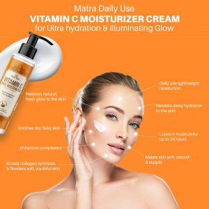 Alternative view of Vitamin C Moisturizer Cream - Matra Daily Use Vitamin C Moisturizer Cream for Ultra hydration and Illuminating Glow - Paraben and sulphate free face moisturizer