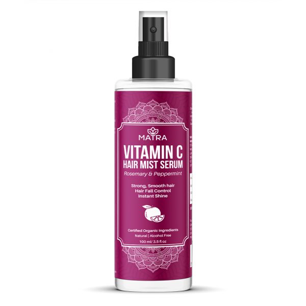 Matra Vitamin C Hair Mist Serum with Rosemary & Peppermint For Strong, Smooth and Shiny Hair