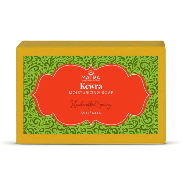 Matra Kewra Handmade Soap with Aloe Vera and Coconut Oil | 125 g