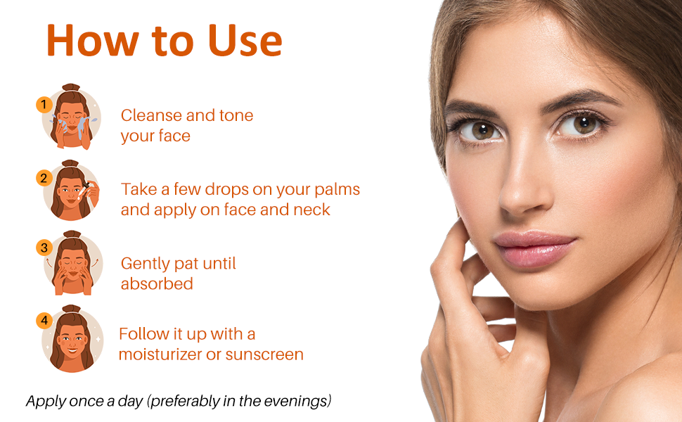 Matra 10% Vitamin C Face Serum How to Use