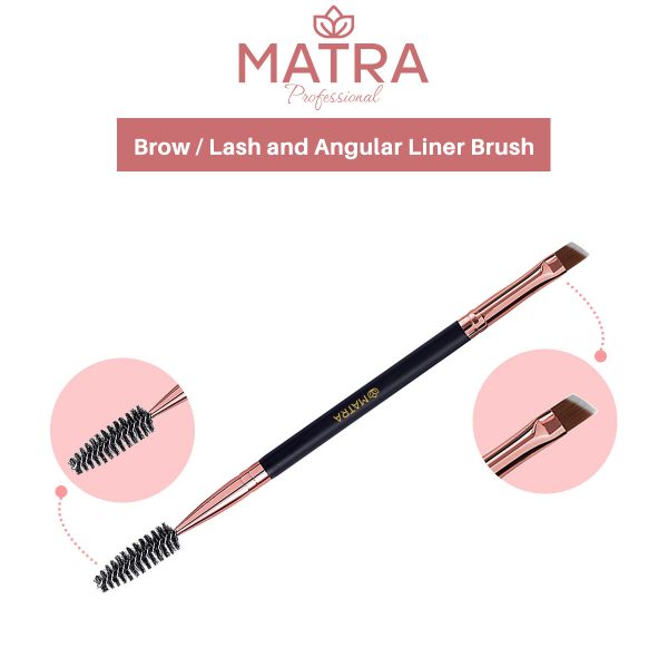 Matra Professional Brow/Lash and Angular Liner Brush