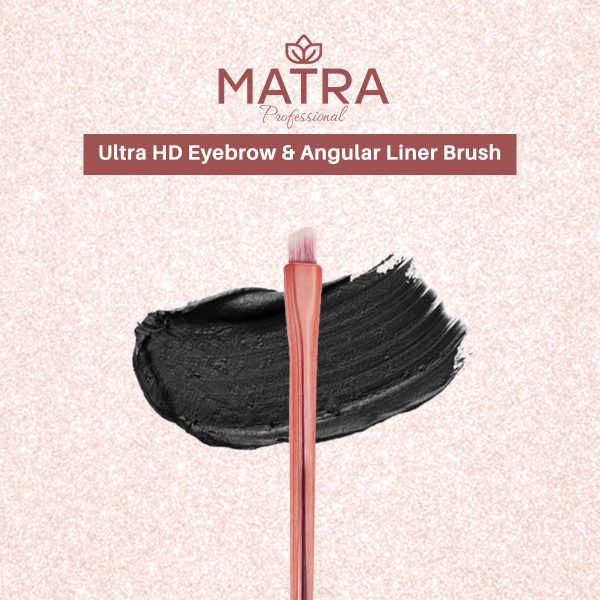 Matra Professional UltraHD Eyebrow and Angular Liner Brush