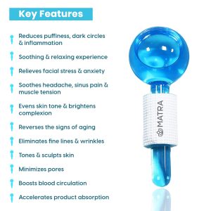 Alternative view of Matra Ice Globes Facial Massager Roller