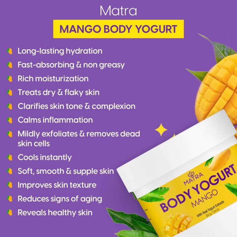Matra Mango Body Yogurt with Real Yogurt Extracts
