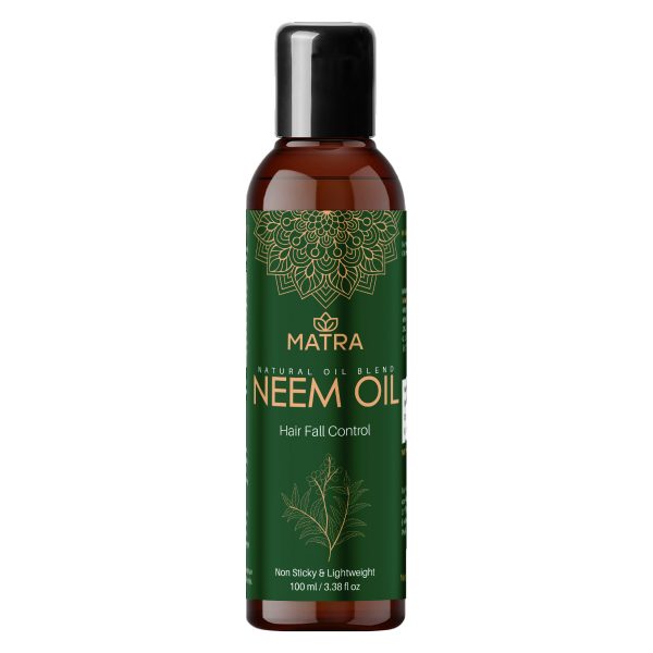 Matra Ayurvedic Neem Hair Oil for Hair Fall & Dandruff Control