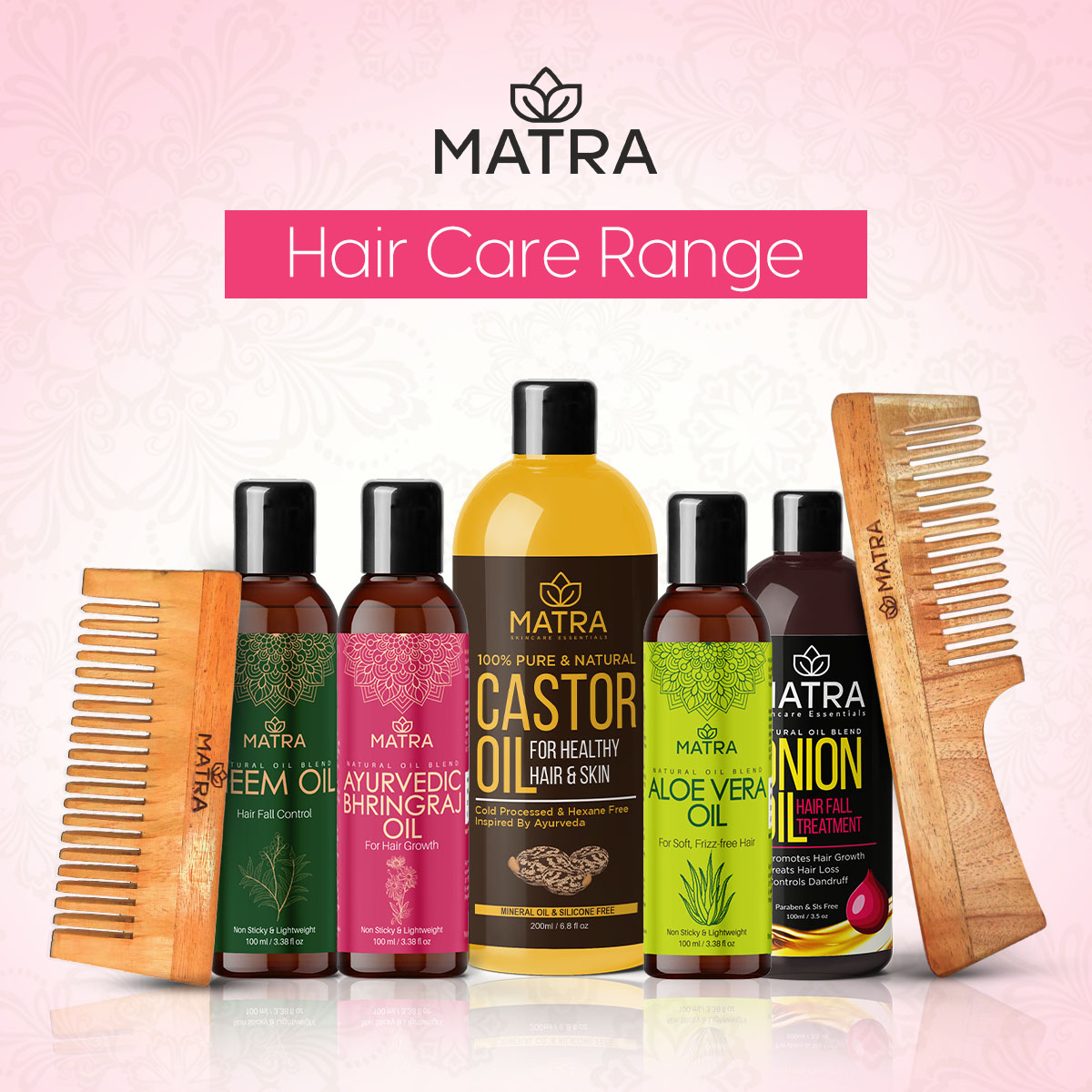 Matra Aloe Vera Hair Oil for Strong, Soft, Frizz-free Hair 