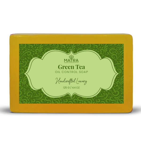 Matra Green Tea Handmade Soap with Darjeeling Green Tea, Fennel Seeds & Aloe Vera