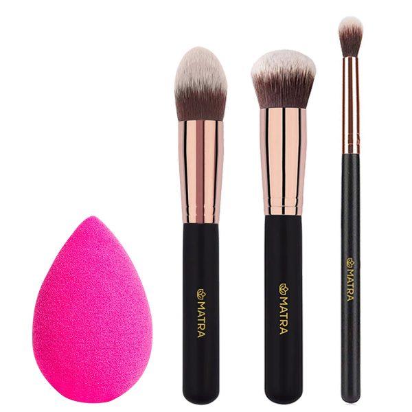 Matra Everyday Makeup Essentials with Beauty Blender Set of 4