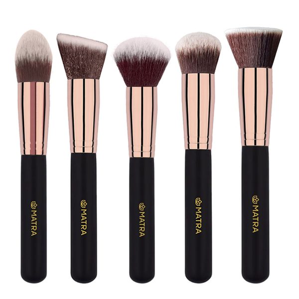 Matra Flawless Base Makeup Brushes Set of 5