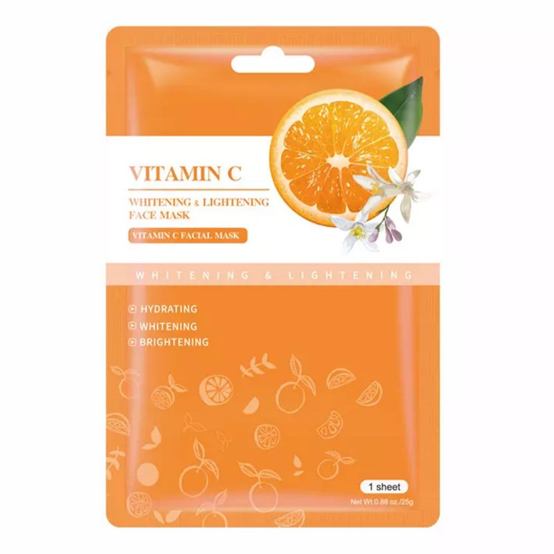 Matra Vitamin C Sheet Mask Brightening & Whitening Facial Serum Mask