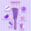 Matra Detangler Comb Purple