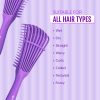 Matra Detangler Comb Purple