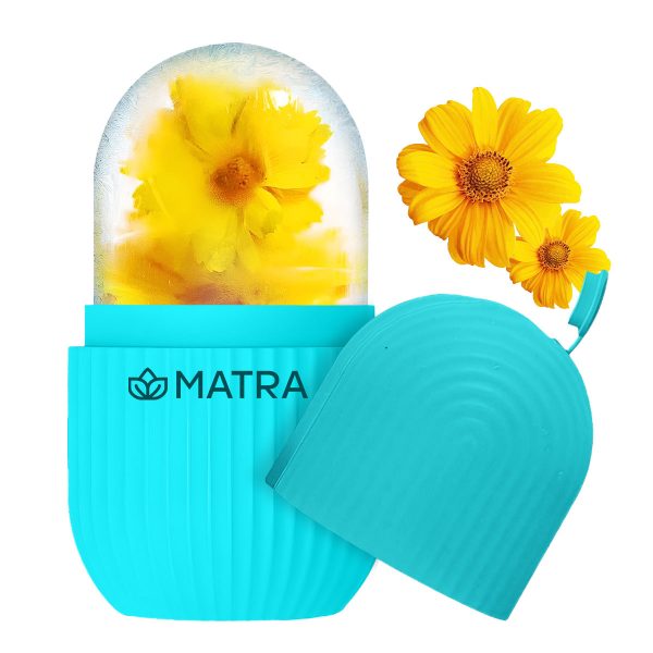 Matra Professional Facial Ice Roller Silicone Ice Face Massager