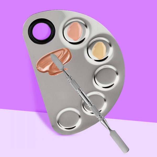 Makeup Mixing Palette (Round)