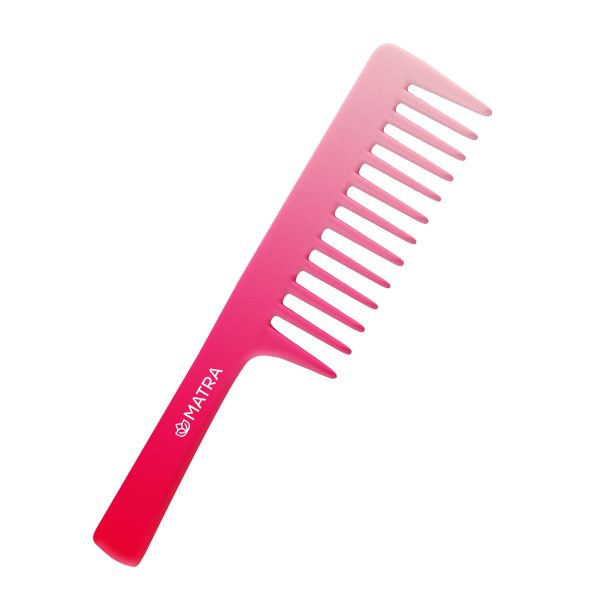 Wide Tooth Basic Comb with Handle