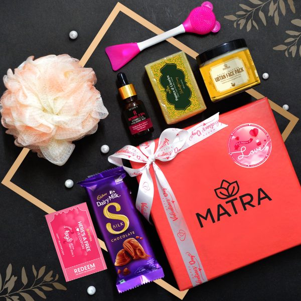 Matra Love & Lather Valentine's Special Beauty, Bath & Bodycare Gift Set