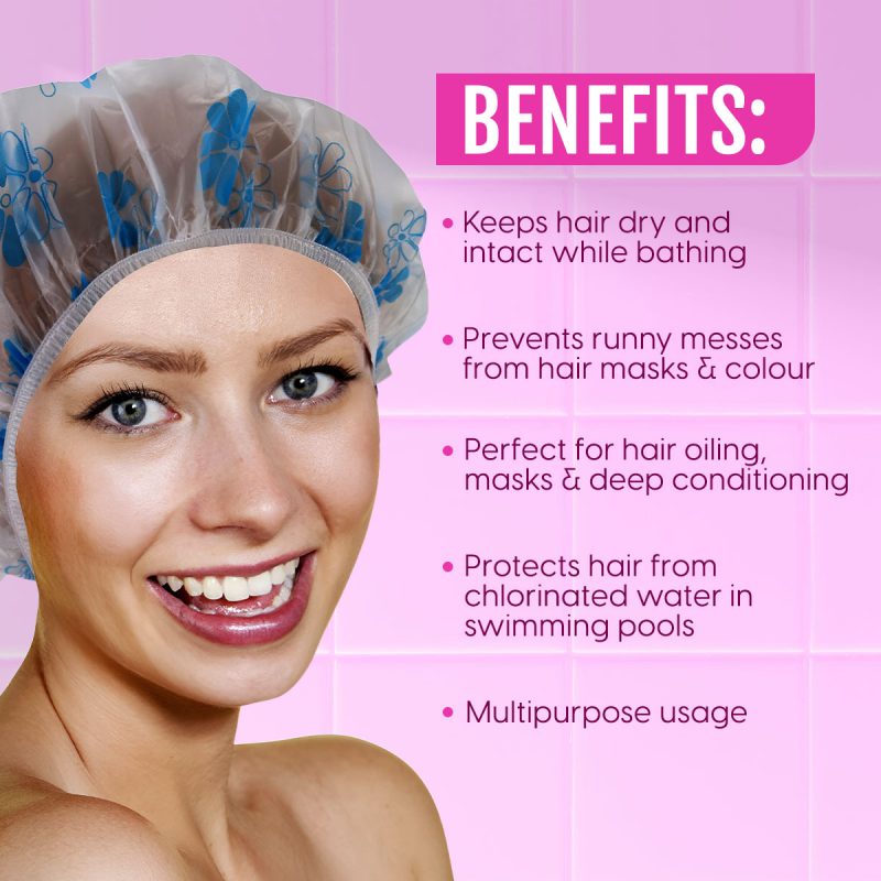 Matra Reusable Shower Caps for Hair Colour, Hair Treatment, Home, Spa