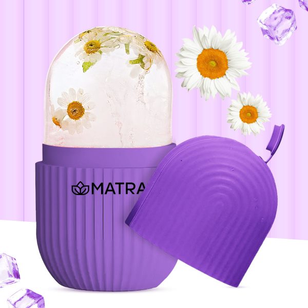 Matra Premium Quality Facial Ice Roller Silicone Ice Face Massager