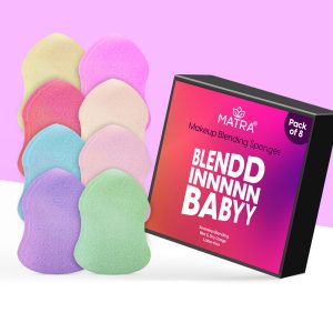 Matra Makeup Blender Beauty Sponges Set-Pear (8 pcs)