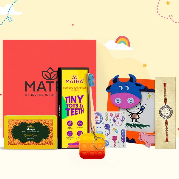 Little Brother Raksha Bandhan Gift Hamper Set for Kids