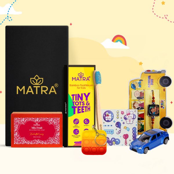 Raksha Bandhan Special Kids Gift Hamper Box for Little Brother