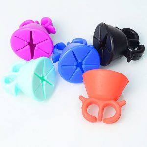 Alternative view of Matra Silicone Nail Polish Bottle Holder Ring Hands-Free Spill-Proof for Manicure & Pedicure