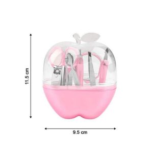 Alternative view of Matra Manicure Pedicure Kit - Set of 8 Nail Care Tools with Nail Filer, Cleaners, Cutter, Scissors, Mini Mirror, Cuticle Trimmer & Pusher - Stainless Steel Nail Grooming Set with Portable Storage Box