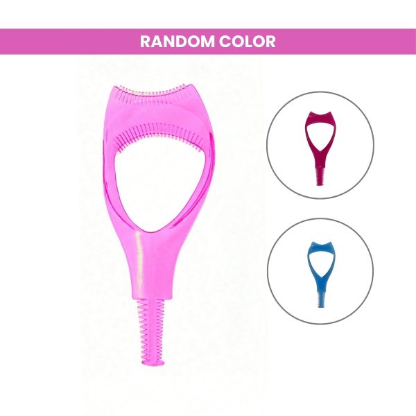Matra 3 in 1 Mascara Applicator - Mascara Shield for Neat, Professional Application - Eyelash Card with Upper Lower Lash Mascara Guide & Eyelash Comb Separator - Eye Makeup Tool for Voluminous Lashes