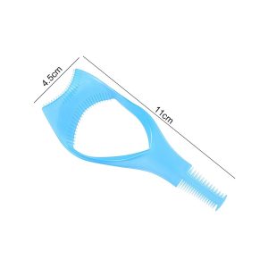 Alternative view of Matra 3 in 1 Mascara Applicator - Mascara Shield for Neat, Professional Application - Eyelash Card with Upper Lower Lash Mascara Guide & Eyelash Comb Separator - Eye Makeup Tool for Voluminous Lashes