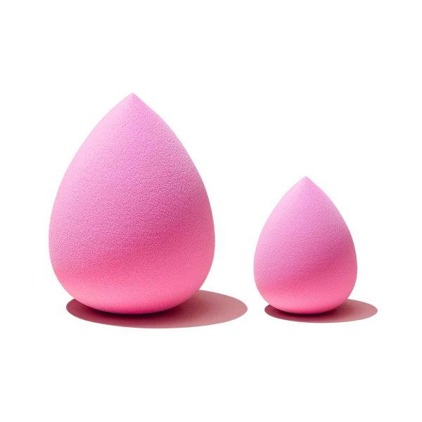 Matra Beauty Blender Duo Sponge Makeup Puff Liquid Foundation Concealer Loose Powder Cosmetic Applicator For Precise Blending Professional Tear Drop Shape Latex Free For Women and Girls
