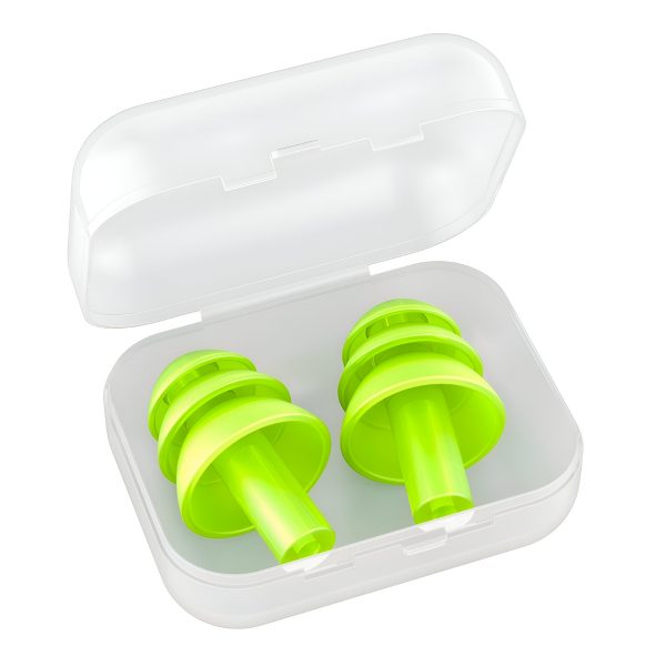 Matra Noise Reduction Ear Plugs Waterproof Travel Reusable Silicone Sleeping Noise Cancelling Reducing Cancellation Earplugs Swimming Meditation Study Sleep Flight Airplane Sound Protection Snoring