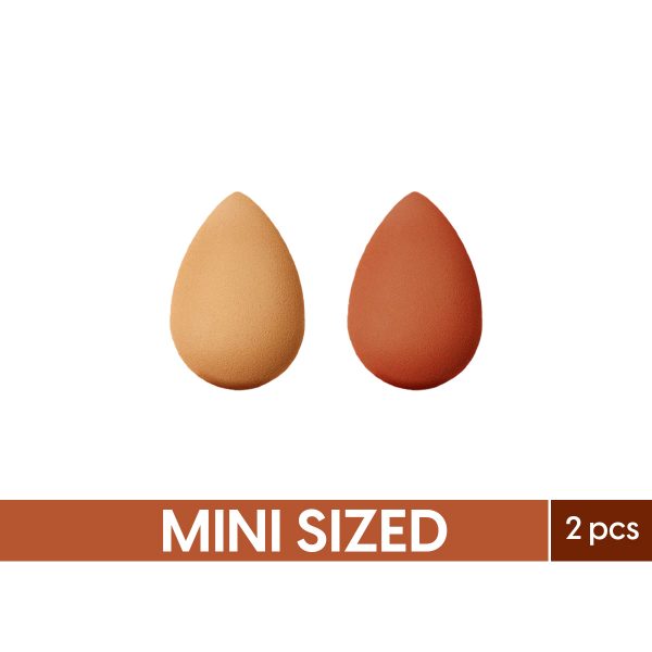 Matra Mini Beauty Blender Sponge Small Makeup Puff Foundation Powder Cosmetic Applicator 2 Pcs
