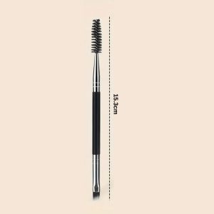 Alternative view of Matra Angled Brow Brush & Lash Spoolie Makeup Brush - Dual Sided Eyebrow Definer & Eyelash Brush - Double Ended Professional Eye Makeup Brush & Mascara Applicator with Soft, Synthetic Bristles