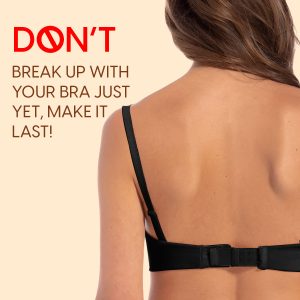 Alternative view of Matra Bra Extender Stretchable Elastic Extension Strap Adjustable Buckle Clasp 2 Hook 3 Eye Black