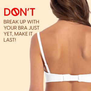 Alternative view of Matra Bra Extender Stretchable Elastic Extension Strap Adjustable Buckle Clasp 2 Hook 3 Eye White