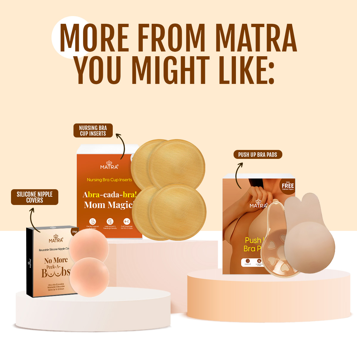 Matra Bra Extender Stretchable Elastic Extension Strap Adjustable Buckle 3 Hook 3 Eye Beige White 2Pc - Image 8