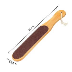 Alternative view of Matra Foot Filer & Scrubber Wooden Double Sided Dead Skin Callus Remover Feet Heels Pedicure Tool