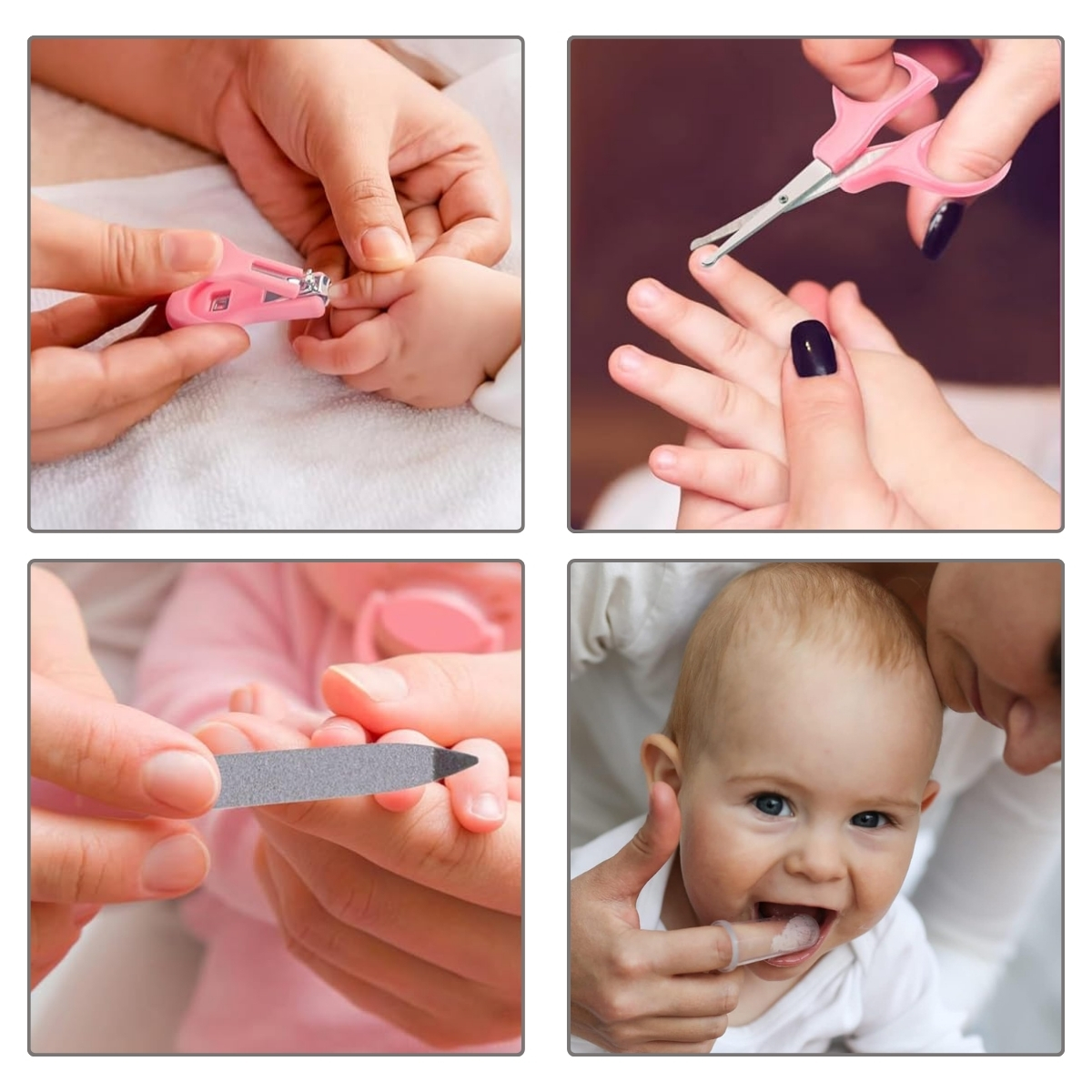 Matra Baby Grooming & Healthcare Kit Gift Set 10-in-1 Combo Portable Manicure Newborn Shower Bundle - Image 4