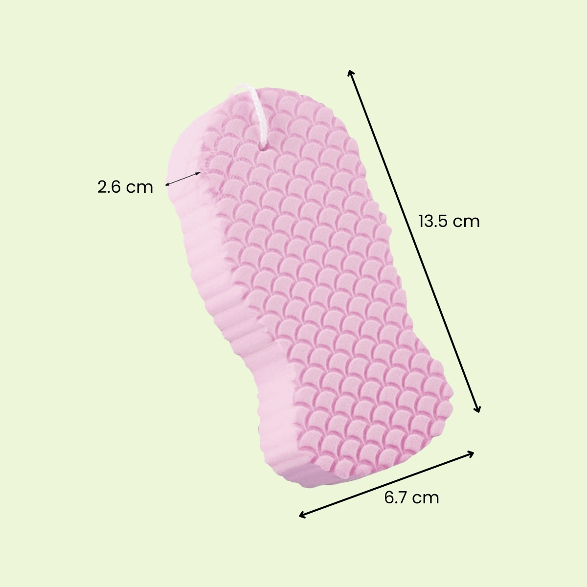 Matra Ultra Soft Bath Sponge Dead Skin Remover Magic Exfoliator Shower Scrubber Children Body Loofah - Image 2