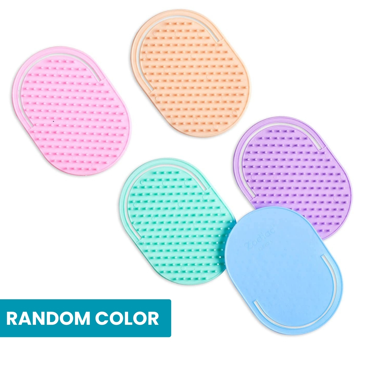 Matra Pocket Hair Comb Scalp Massager Hand Palm Grip Shampoo & Beard Brush Small Portable Detangler - Image 5