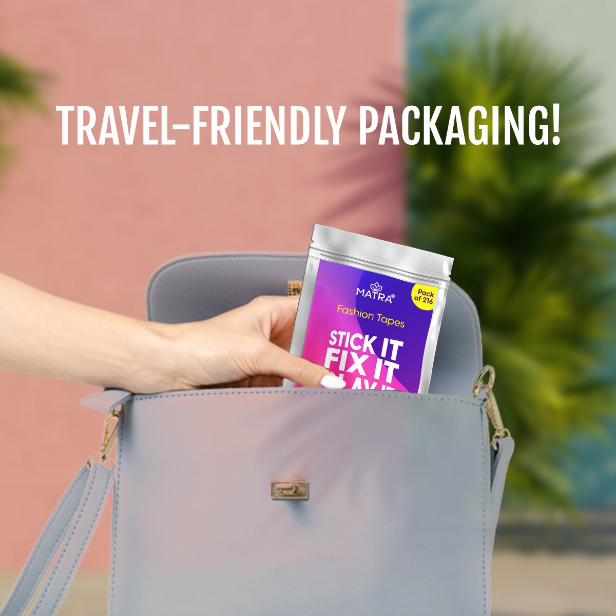 Matra Double-Sided Fashion Tape Invisible Dressing Tape Strips (216Pcs) - Image 7