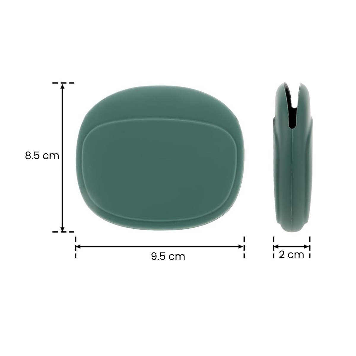 Matra Small Pouch Bag Storage Organizer Multiuse Travel Holder Case for Makeup, Lipsticks, Earphones - Image 3