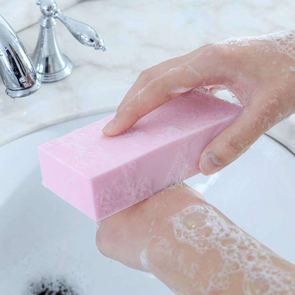 Matra Baby Bath Sponge Soft Dead Skin Remover Body Exfoliating Magic Scrubber Painless Shower Loofah - Image 5